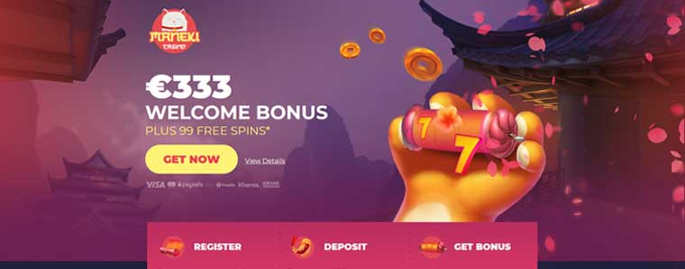 maneki welkomst bonus